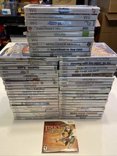 D5 - Lot Of 50 Nintendo Wii Games - Free Shipping