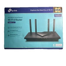 TP-Link Archer AX21 AX1800 WiFi 6 Dual Band Wireless Router - New Open Box