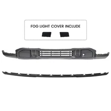 Front Lower Bumper Cover Fascia Valance Kit Set For 2022-2025 GMC Sierra 1500