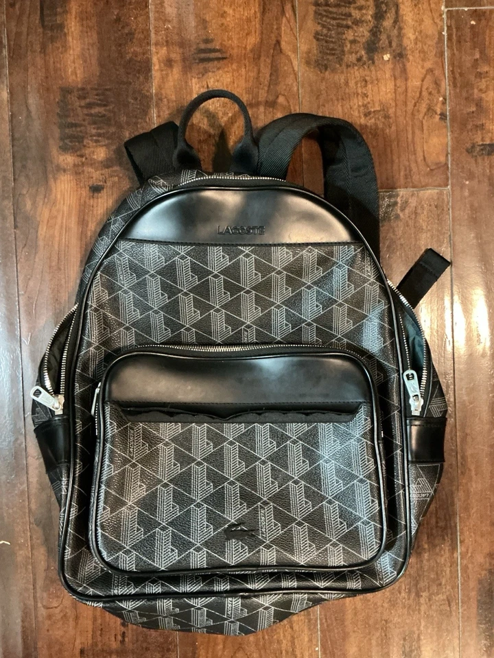 Lacoste The Blend Backpack Black - Image 2 of 4