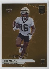 2024 Panini Donruss Elite Rookies Orange 161/399 Bub Means #133 3hd