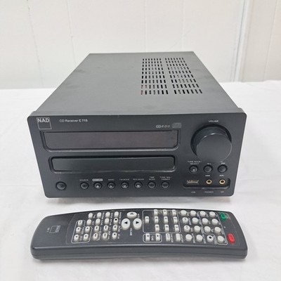 Vintage NAD CD Receiver C 715 Good Condition Tested 