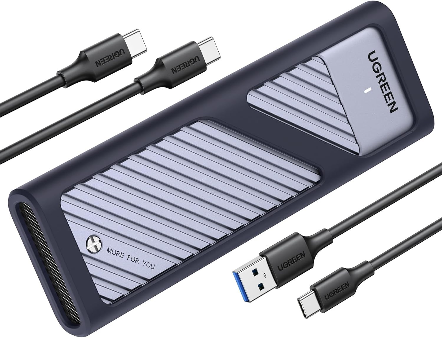M.2 NVMe SSD Enclosure USB 3.2 Gen2 10Gbps Aluminium Heat Dissipation