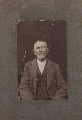 West Virginia Man~ID'd WILLIAM H. C. BAUGHMAN~ Antique 1900s Cabinet Card