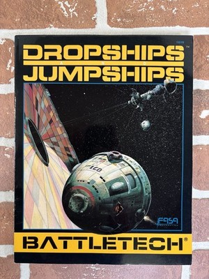 BattleTech Dropships and Jumpships FASA 1988 RPG Sourcebook Softcover