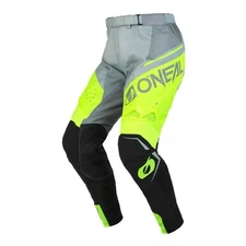 O'Neal Neon Yellow-Gray MX Motocross Racing Pants Us Size 28 Adult