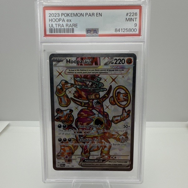 Pokemon Company Hoopa ex Holo Ultra Rare 226/182 Paradox Rift PSA 9 English