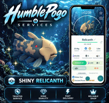 Pokemon Go Shiny Relicanth - PTC 80K DUST