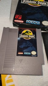 NES Nintendo - Jurassic Park - CIB Complete in Box w/ Manual  - Tested