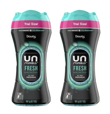 #ad 2 PACK Downy Unstopables In Wash Scent Booster Laundry Beads Fresh Scent 13.4oz $8.89