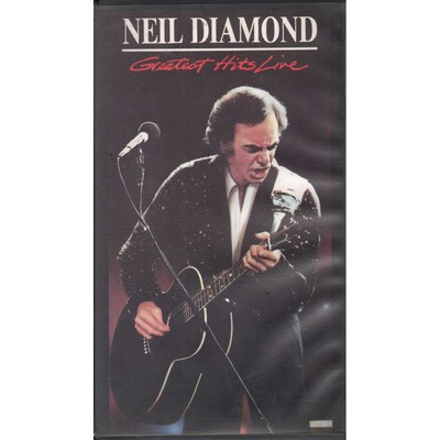 Neil Diamond VHS Greatest Hits Live CMV Enterprises - 490142 Neu