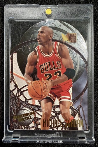 michael jordan #4 1995 Metal Maximum card