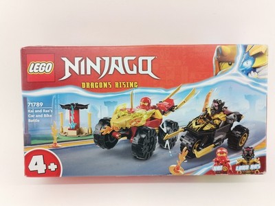 LEGO NINJAGO 71789 Verfolgungsjagd Kais Flitzer Ras Motorrad ab 4J B-Ware