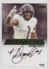 2023 Low Series Next Level Signatures Green /5 Noah Sewell Rookie Auto RC 0b2