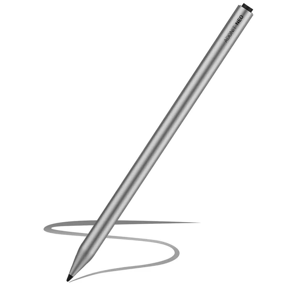 Stylet Adonit Neo en aluminium noir space pour iPad et iPad Pro rechargeable