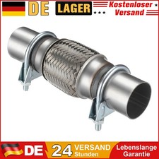 FLEXROHR 45x100 mm + 2x SCHELLE für AUDI FIAT OPEL RENAULT SEAT SKODA VW