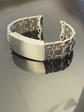 20/21mm Two-Tone Steel Watch Band For Omega Seamaster 300 Chronograph