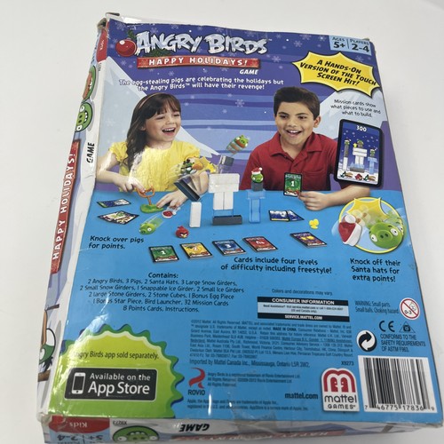 Angry Birds Happy Holidays Juego Mattel Completo Mattel 2012 Sin Instrucciones - Imagen 6 de 15