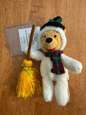 Snowman Pooh Beanie Baby New w Tags Disney Store