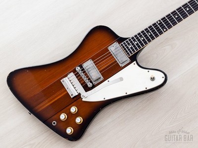 1964 Gibson Firebird III Vintage Neck Through Guitar Sunburst w/ Case