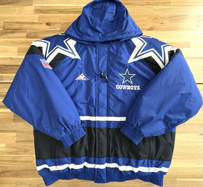 Apex One NFL Authentic Pro Line Puffer Jacket Dallas Cowyboys Size XL Excellent