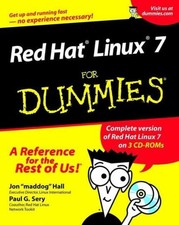 Red Hat Linux7 For Dummies - Paperback, by Hall Jon; Sery Paul G. - Very Good z