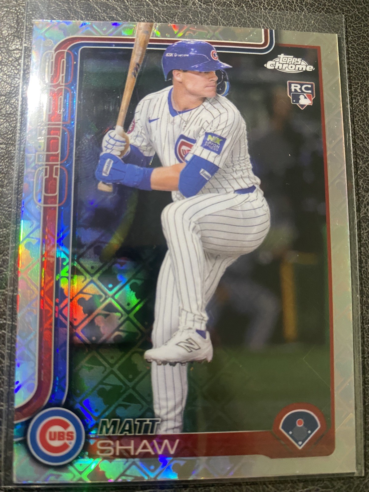 2025 Topps Chrome Matt Shaw Logofractor Rc #219