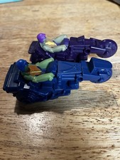 Lot Of 2 Teenage Mutant Ninja Turtles Leonardo Donatello Pullback Motorcycle