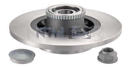 Disques de frein SNR KF155.125U anti-vibration pour moyeu arrière FIAT