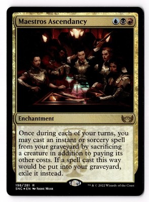 Maestros Ascendancy 198 Streets of New Capenna Foil NM