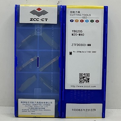 10pcs ZTFD0303-MM YBG205 ZCC.CT Tools CNC blade Carbide Inserts Original