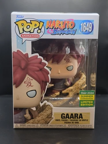 Funko Pop! Naruto Shippuden Gaara #1649 Summer Convention 2024 Limited Edition