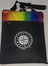 Seattle Mariners Picnic Time MLB Fold Out Water Proof Ground Cover,Zip Closure