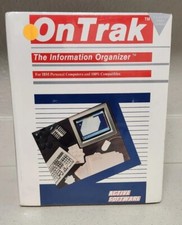 Ontrak Information Organizer Active Software IBM PC Vintage Rare New Sealed