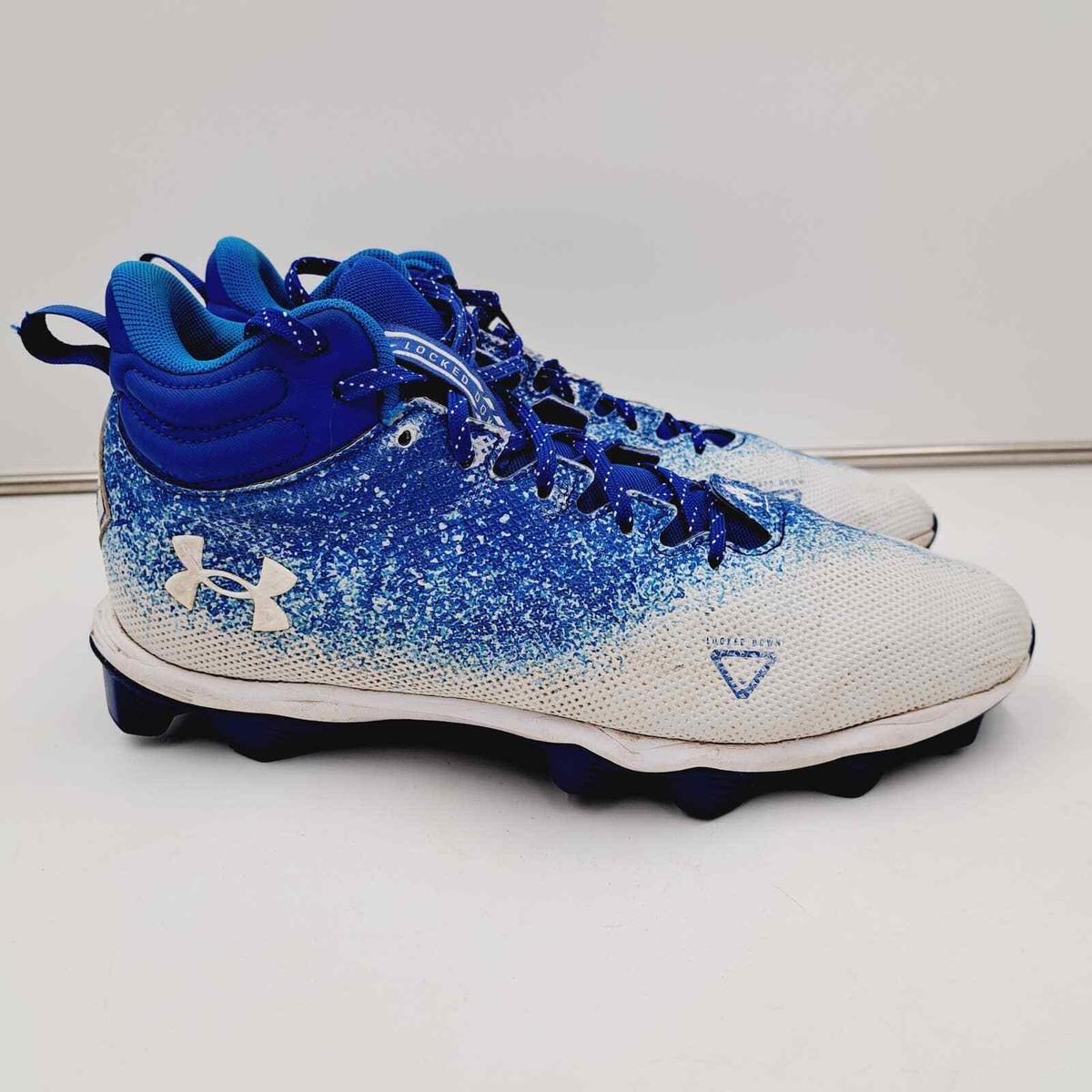 carolina blue under armour cleats