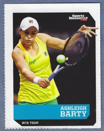 Ashleigh Barty 2019 Sports Illustrated For Kids Rookie Card Tennis/WTA
