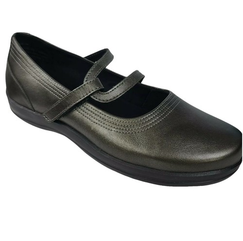 APEX X520 Black Comfort Work Casual Shoes Size 8 WIDE / 41  display picture 3