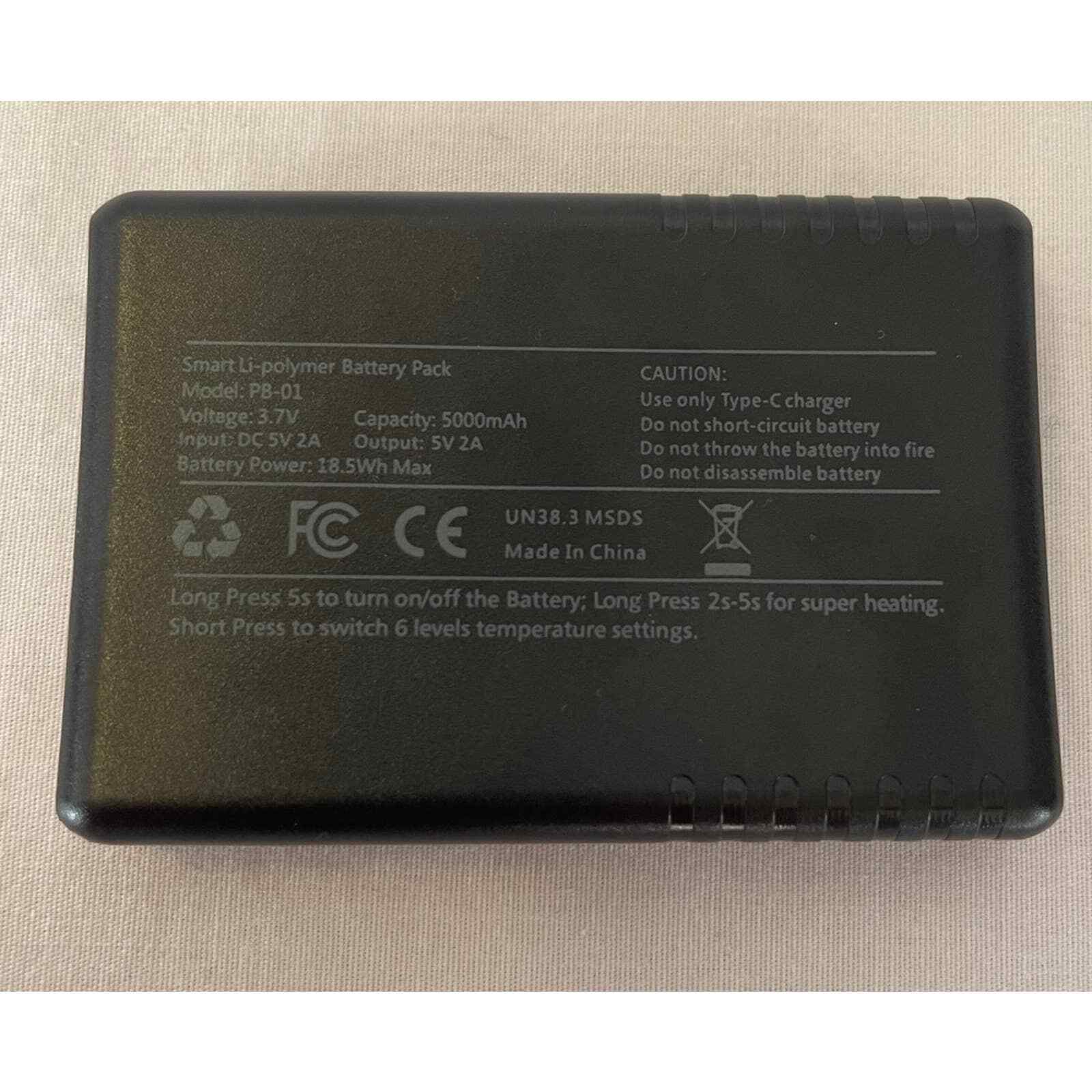 Portable Charger Power Bank Smart Li Battery Pack Model PB01 eBay