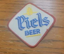 New old stock, PIELS BEER VINTAGE SMALL BEER UNIFORM PATCH 3 3/4" X 3 3/4"