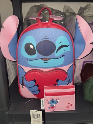 Disney Stitch - her universe edition backpack Amazon.com | Her Universe Disney Lilo & Stitch Boba Figural  main image 3
