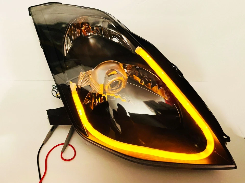 For Nissan 2003 2004 2005 350Z Z33 Custom Projector LED Headlights (6-Pin) - Image 3 of 4