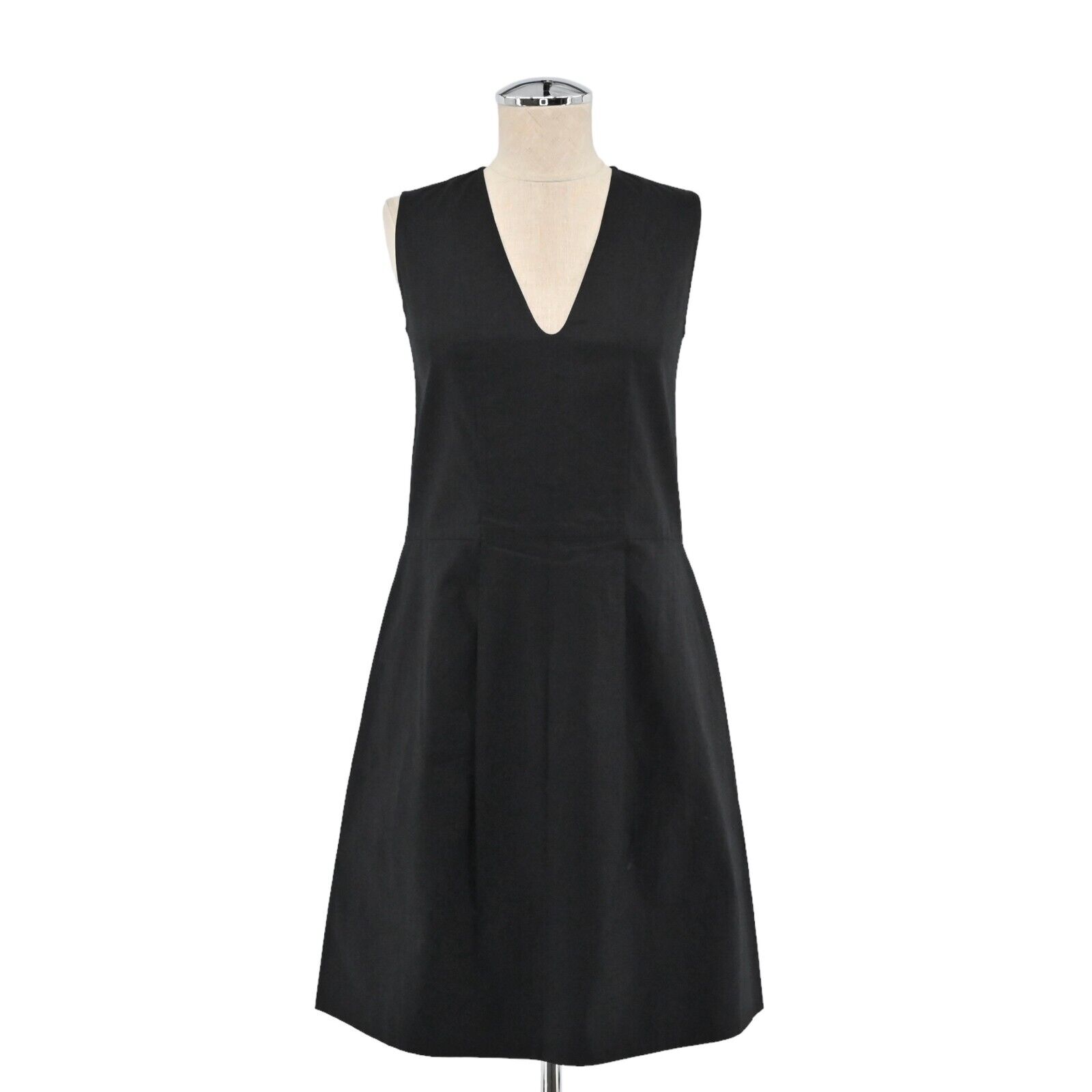 EVERLANE Womens Size XS  Pleated Mini Dress Black… - image 1