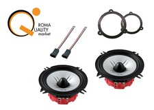 Tec TG 5 Coppia Woofer 13 cm Fit Renault Clio IV Posteriori Altoparlanti Auto