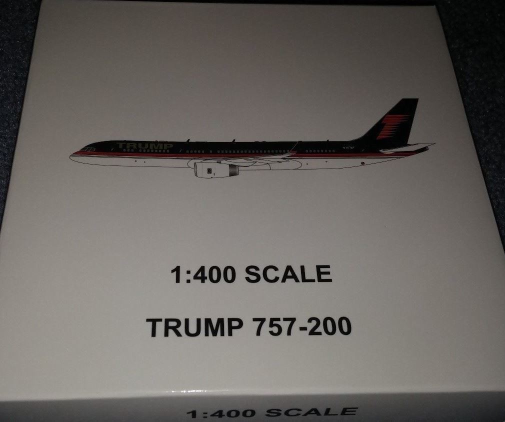 GJTRU1598 Donald Trump Presidential B757-200W Model Airplane | eBay