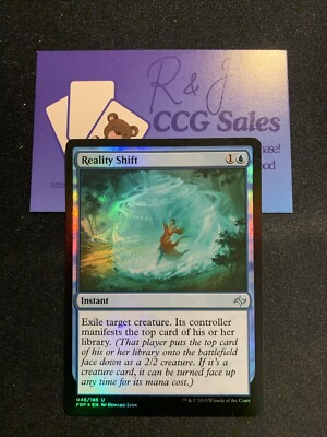 Reality Shift FOIL Fate Reforged Near Mint Blue Uncommon Magic MTG Karte 046/185