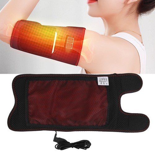 3 Modes Heating Pad Electric Arm Massage Wrap with 2 Vibration Massage Motor ABE - Picture 1 of 12