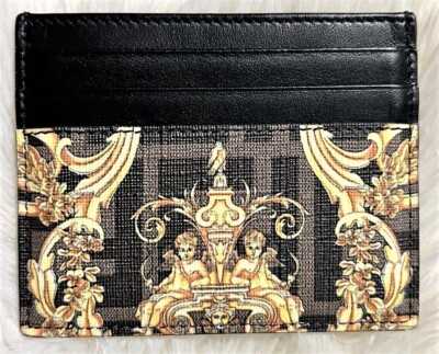 VERSACE x FENDI 'FENDACE' Authentic Men's Leather Card