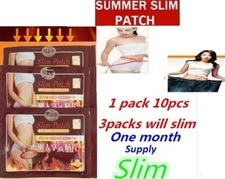 30 X Slim Patch Slimming Belly Thighs Arms Love handles Patches 1 month supply!