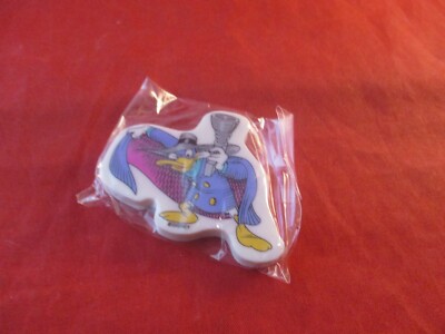 Disney's Darkwing Duck Promo Eraser Rare Retro Dark Wing Eraser **BRAND NEW**