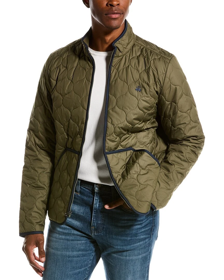 Brooks Brothers Quilted Linear Jacket Men s